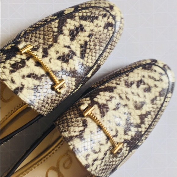 Sam Edelman Shoes - Sam Edelman Snakeskin Loafer (BEAUTIFUL)